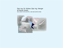 Tablet Screenshot of kuettner.at